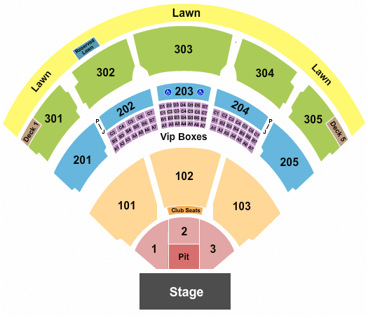 Jiffy Lube Live Thomas Rhett Seating Chart